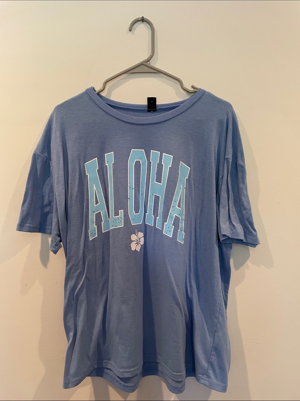 Women’s Blue Aloha T-Shirt